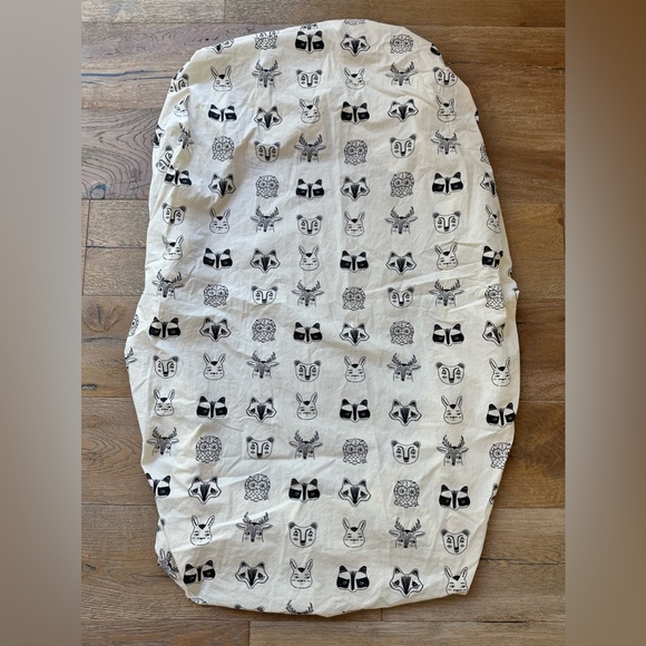 Lot of 2 Organic Cotton Crate & Kids Crib Fitted Sheets & 1 Changing Pad Cover - Picture 5 of 8